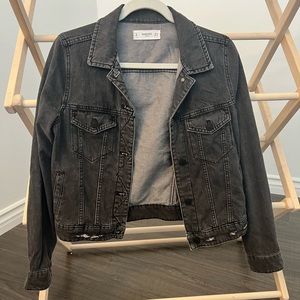 Dark Gray Jean Jacket